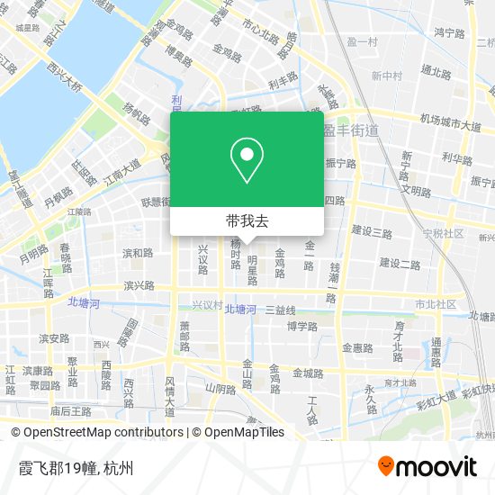 霞飞郡19幢地图