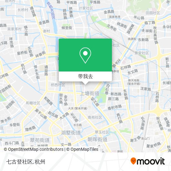 七古登社区地图