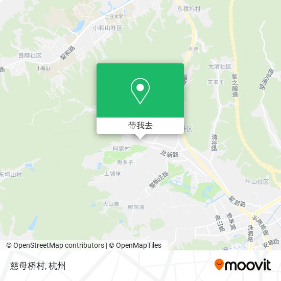 慈母桥村地图