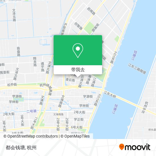 都会钱塘地图