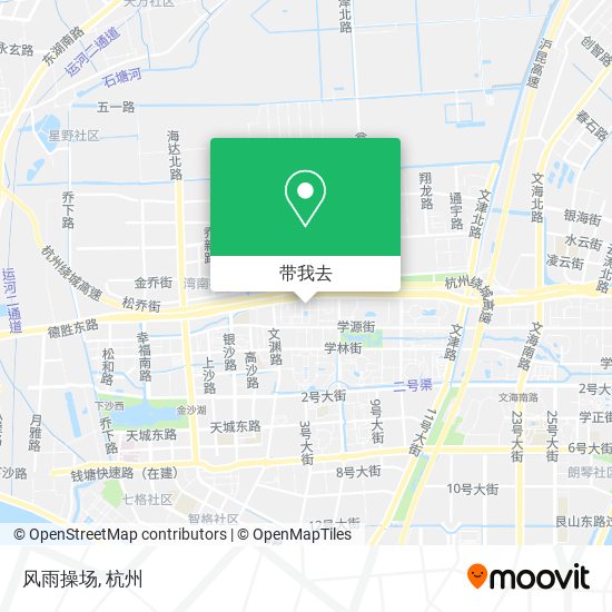 风雨操场地图