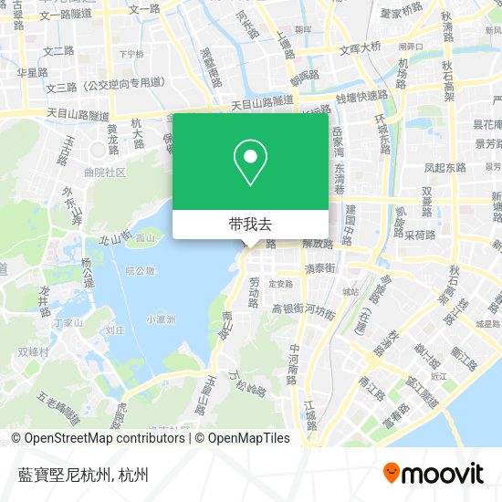 藍寶堅尼杭州地图