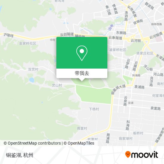 铜鉴湖地图
