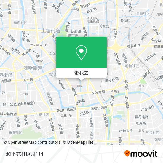 和平苑社区地图