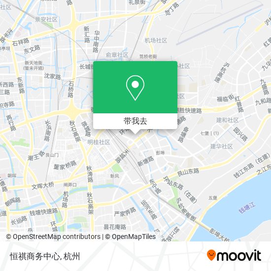 恒祺商务中心地图