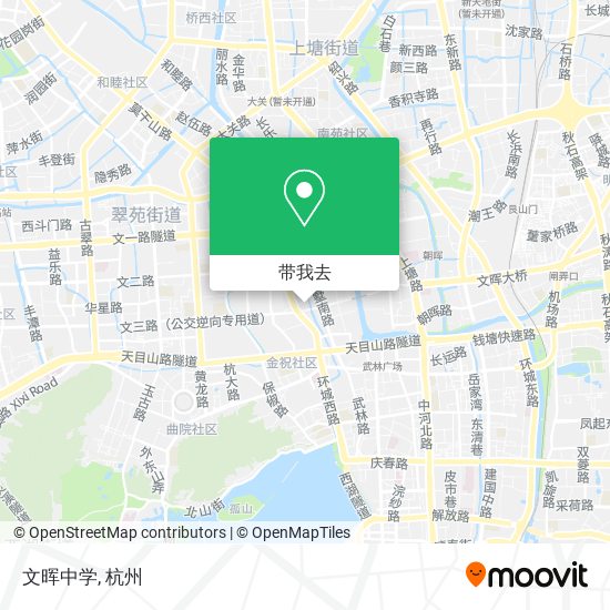 文晖中学地图
