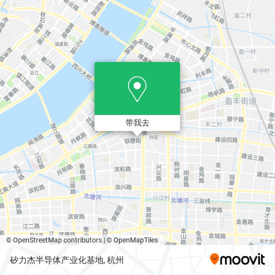 矽力杰半导体产业化基地地图