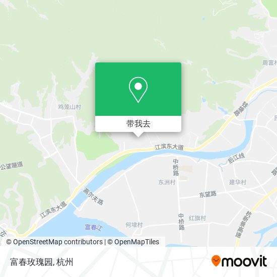 富春玫瑰园地图