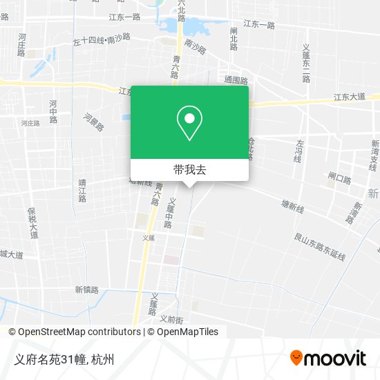 义府名苑31幢地图