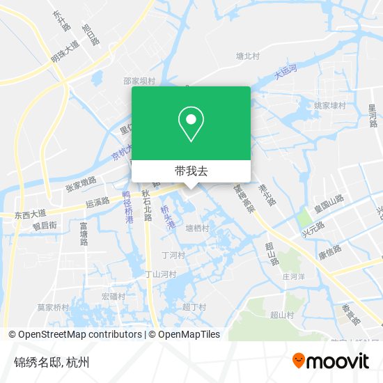锦绣名邸地图