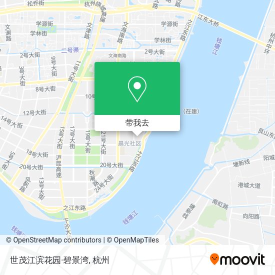 世茂江滨花园·碧景湾地图