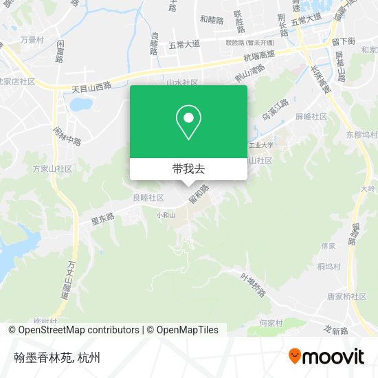 翰墨香林苑地图