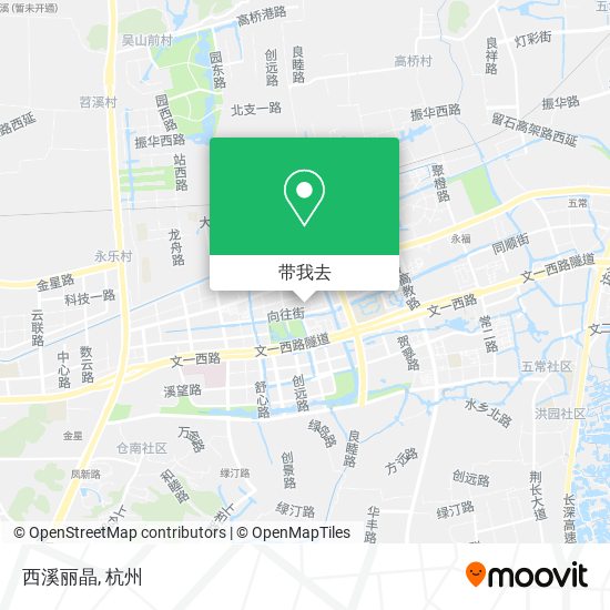 西溪丽晶地图