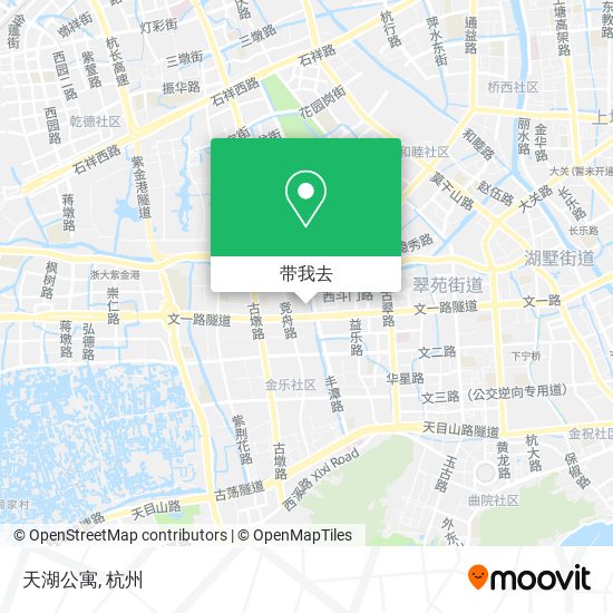 天湖公寓地图