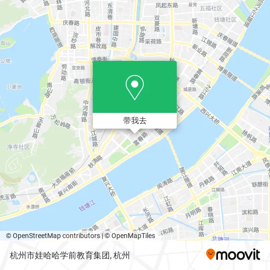 杭州市娃哈哈学前教育集团地图