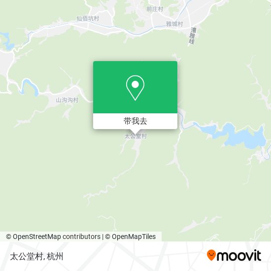 太公堂村地图