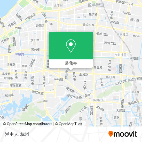 潮中人地图