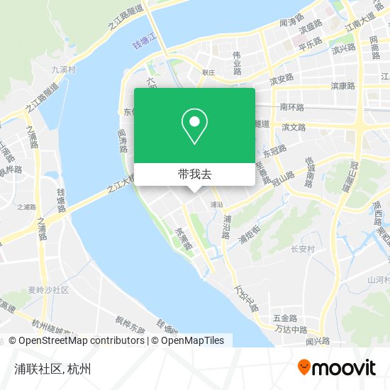 浦联社区地图