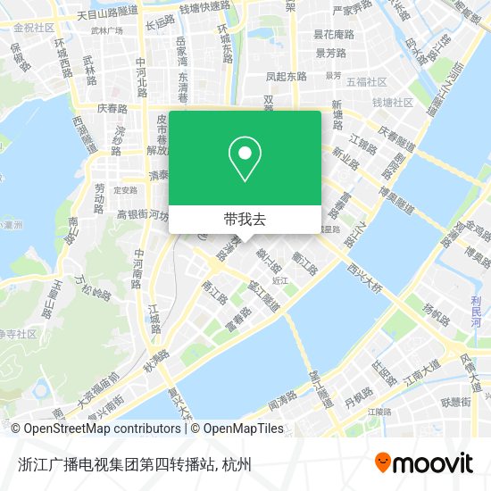 浙江广播电视集团第四转播站地图