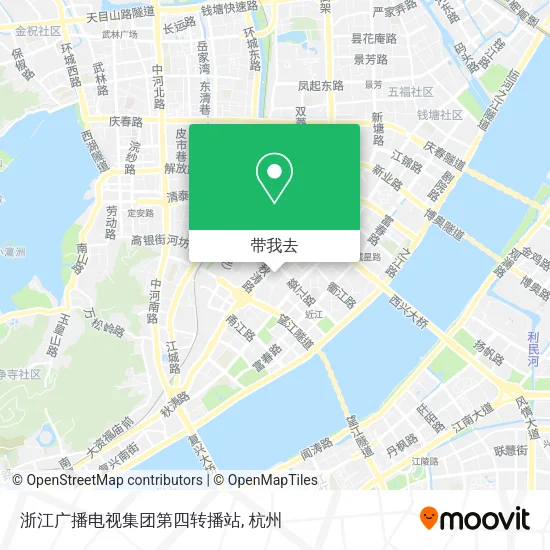 浙江广播电视集团第四转播站地图