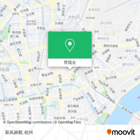 新风丽都地图
