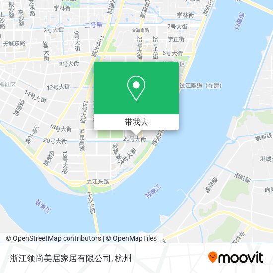 浙江领尚美居家居有限公司地图