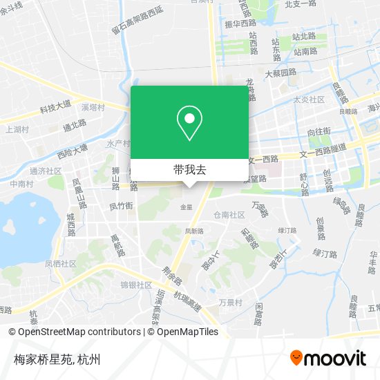 梅家桥星苑地图