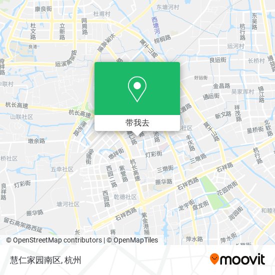 慧仁家园南区地图
