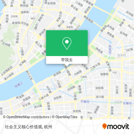 社会主义核心价值观地图