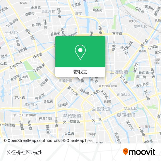 长征桥社区地图