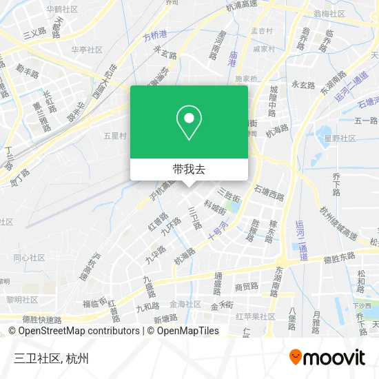 三卫社区地图