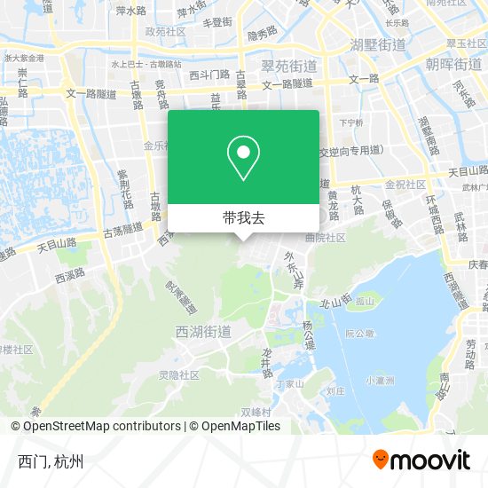 西门地图