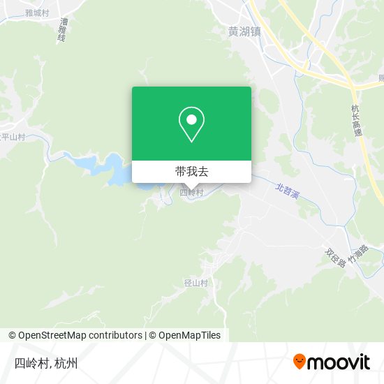 四岭村地图