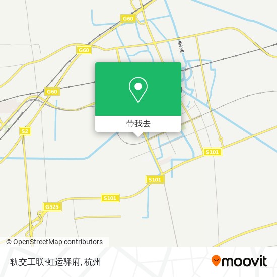 轨交工联·虹运驿府地图