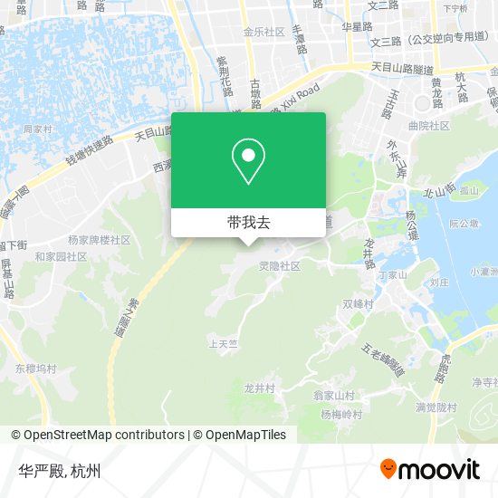 华严殿地图