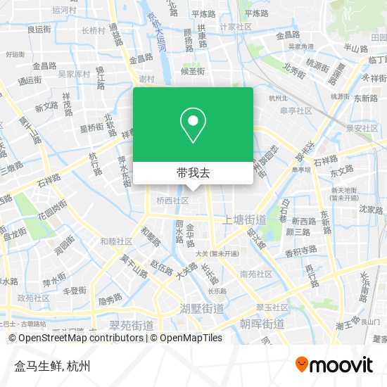 盒马生鲜地图