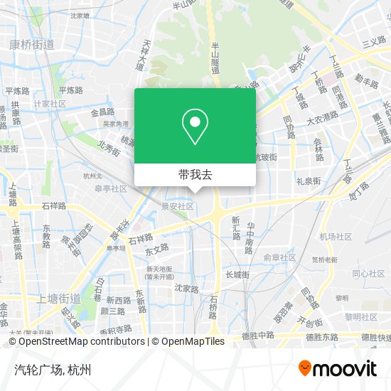 汽轮广场地图