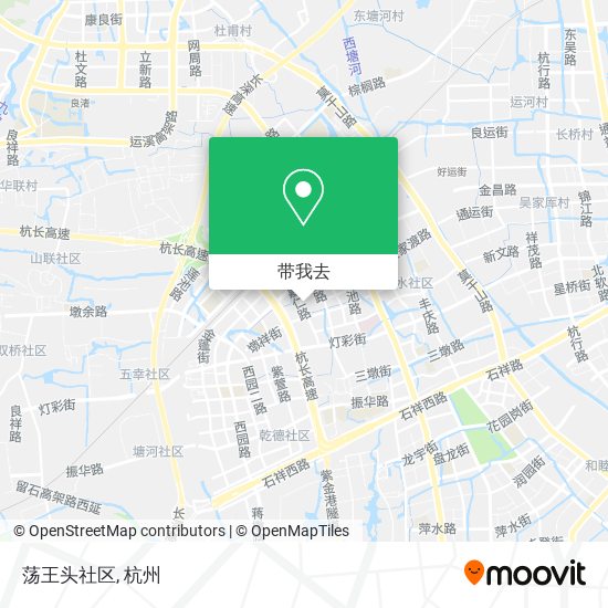荡王头社区地图
