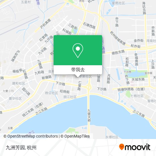 九洲芳园地图