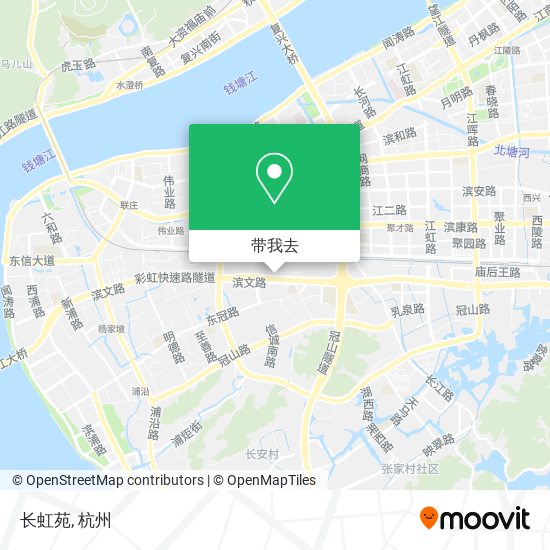 长虹苑地图