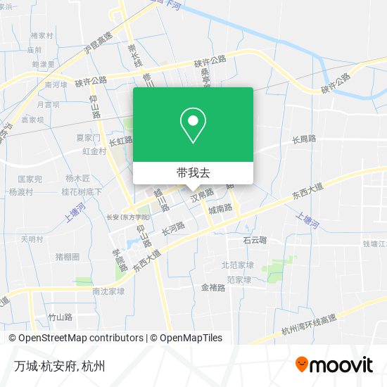 万城·杭安府地图