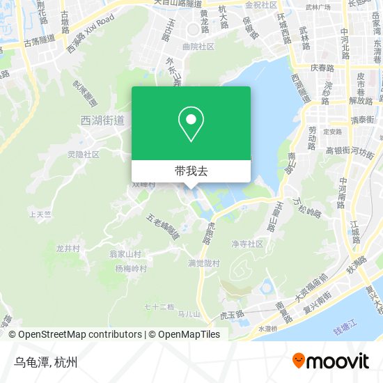 乌龟潭地图