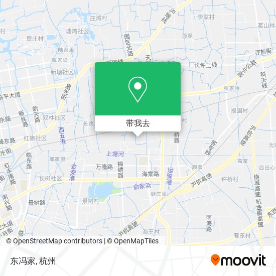 东冯家地图