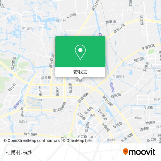 杜甫村地图