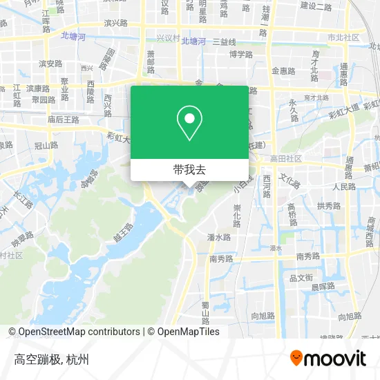 高空蹦极地图