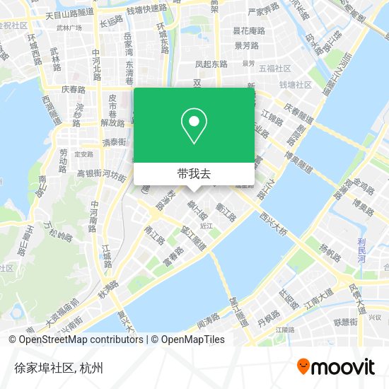 徐家埠社区地图