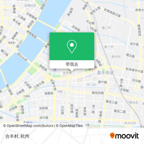 合丰村地图