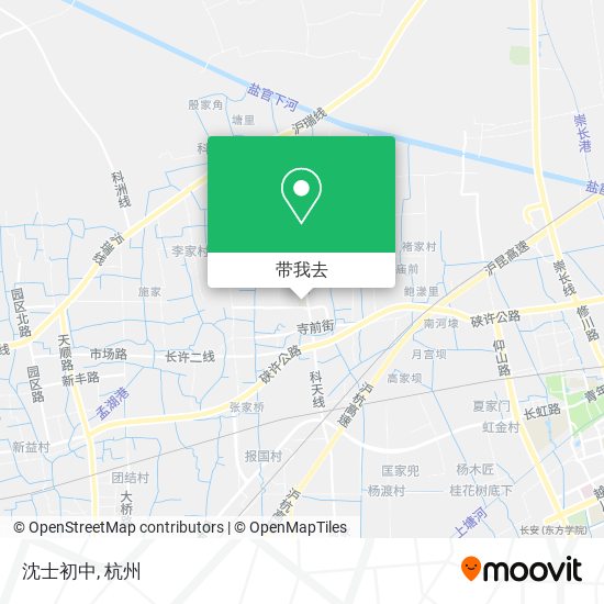 沈士初中地图
