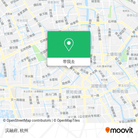 滨融府地图