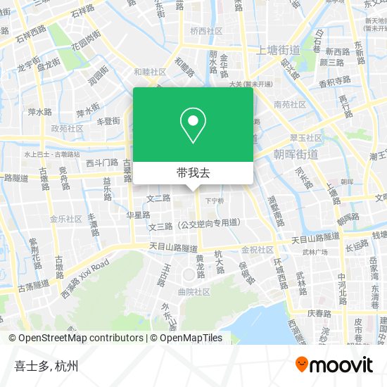 喜士多地图